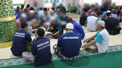 Wargabinaan Lapas Bangkinang Lakukan Peningkatan Pembelajaran Ilmu Agama