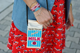 Milk bag Romwe, milk bottle shaped bag, Fashion and Cookies, fashion blogger