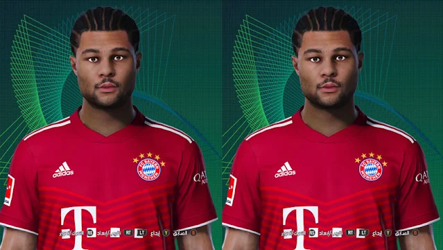 Faces Serge Gnabry For eFootball PES 2021