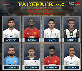 Mo Ha PES 2017 Face Pack V2