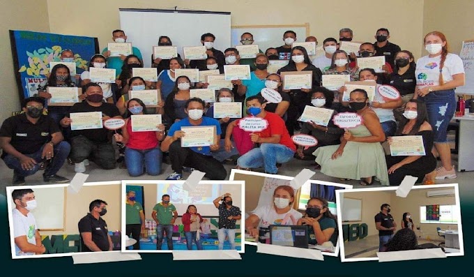 Coordenadores Pedagógicos e Professores de Matemática do 1º ao 9º ano das Reservas Extrativistas em Altamira receberam formação ofertado pelo SIDARTA e SEMED