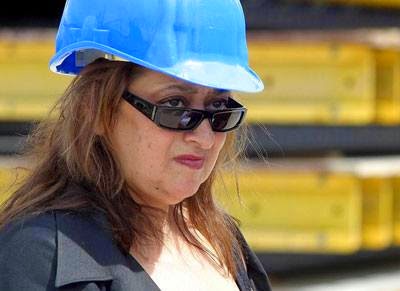 Zaha Hadid in the architecture