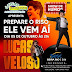 É hoje show de humor com Lucas Veloso, filho do grande humorista Shaolin, 