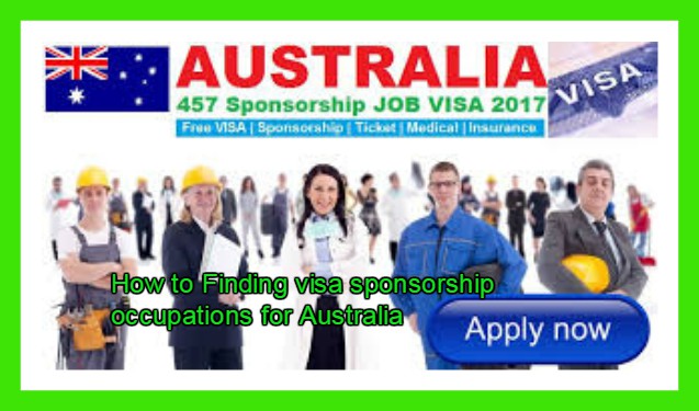 How to Finding visa sponsorship occupations for Australia 