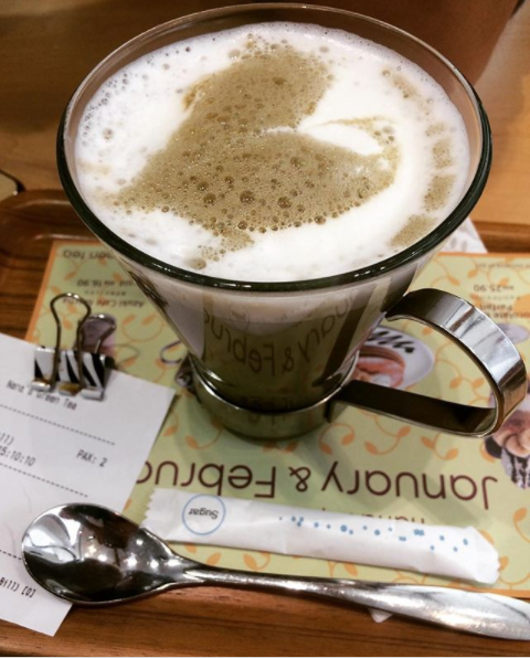 nana's green tea latte