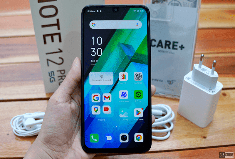 Here's our first impression of the Infinix NOTE 12 Pro 5G