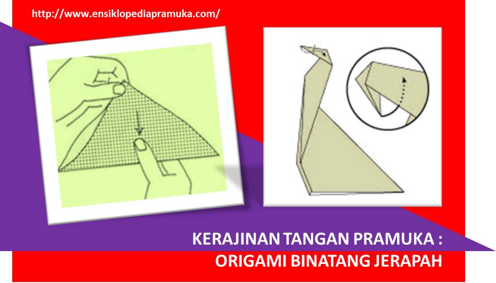 Ensiklopedia Pramuk Kerajinan  Tangan  Pramuka Origami 