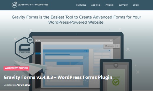 Download Gratis Gravity Forms v2.4.8.3 – WordPress Forms Plugin
