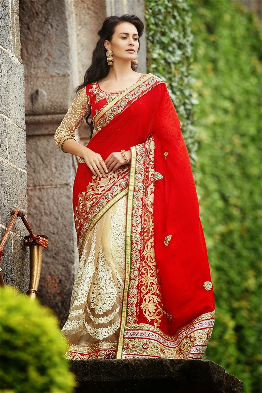 Six Yards of Sheer Luxury All New Lehenga Saree Styles