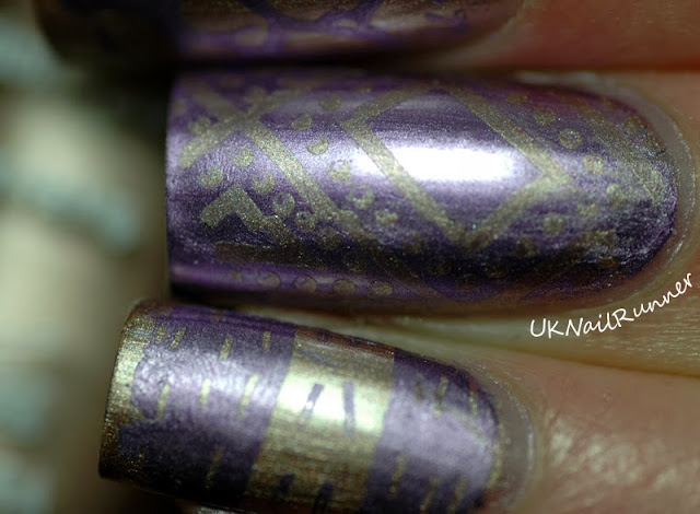 Binky London Grosvenor Gold and Pimlico Purple