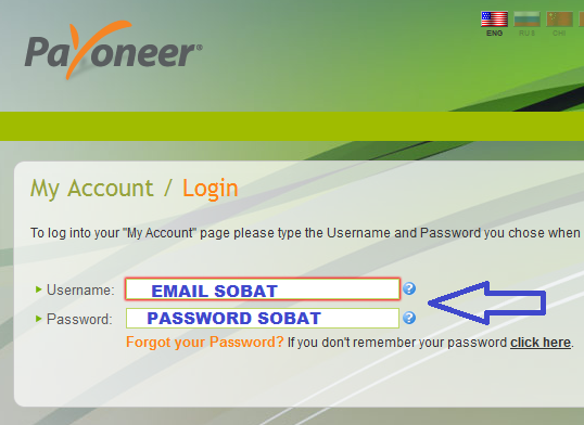 Cara Mengaktifkan Kartu Payoneer