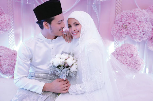 Tahniah! Fazura dan Fattah dah kahwin