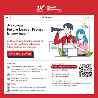 Lowongan Kerja / Job Vacancy : J-Express - Jaya Ekspress Transindo