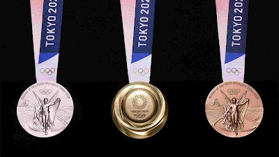 Olympic 2020 Tokyo medals