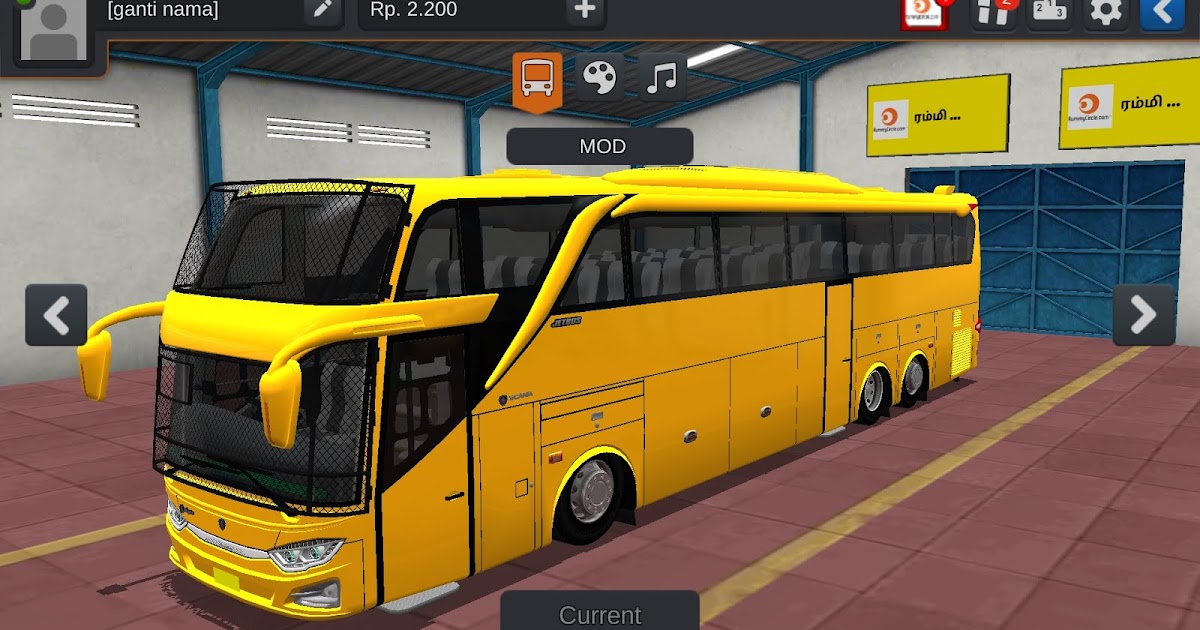 Scania Bus MOD  Bus simulator Indonesia MOD  BUSSID MOD download