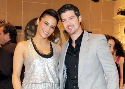 paula patton baby. robin thicke paula patton baby