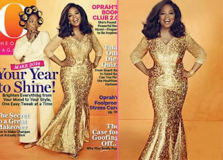 Oprah Winfrey Fronts O Magazine January 2014 for her 60th Birthday