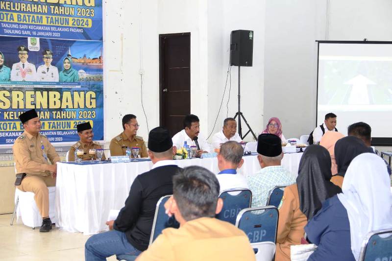 Musrenbang di Belakang Padang, Rudi Gesa Pembangunan Infrastruktur Hinterland