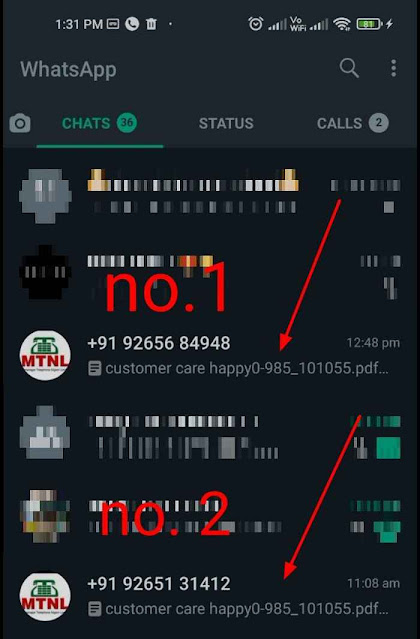 Fake WhatsApp Message