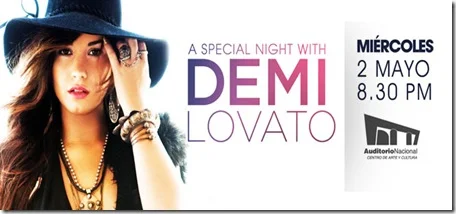 demi lovato en Mexico 2012 concierto