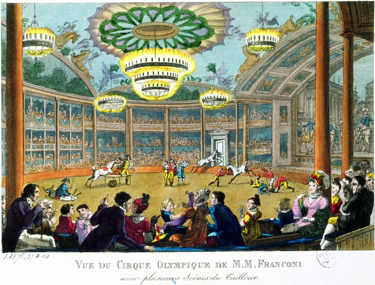 Le deuxième Cirque Olympique des frères Franconi