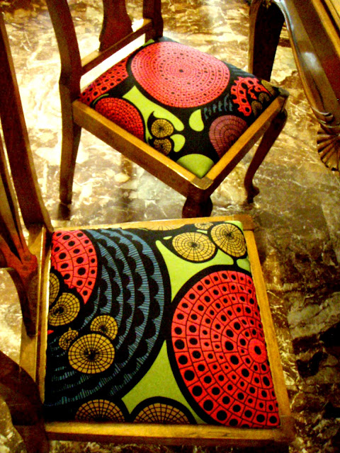 vintage chair makeover ikea fabric