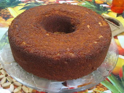 Receita  bolo de aipim com coco queimado