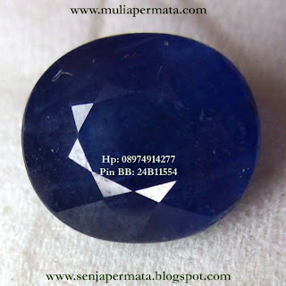 Toko Permata, Jual Batu Safir, Blue Safir Asli, Permata Blue Sapphire