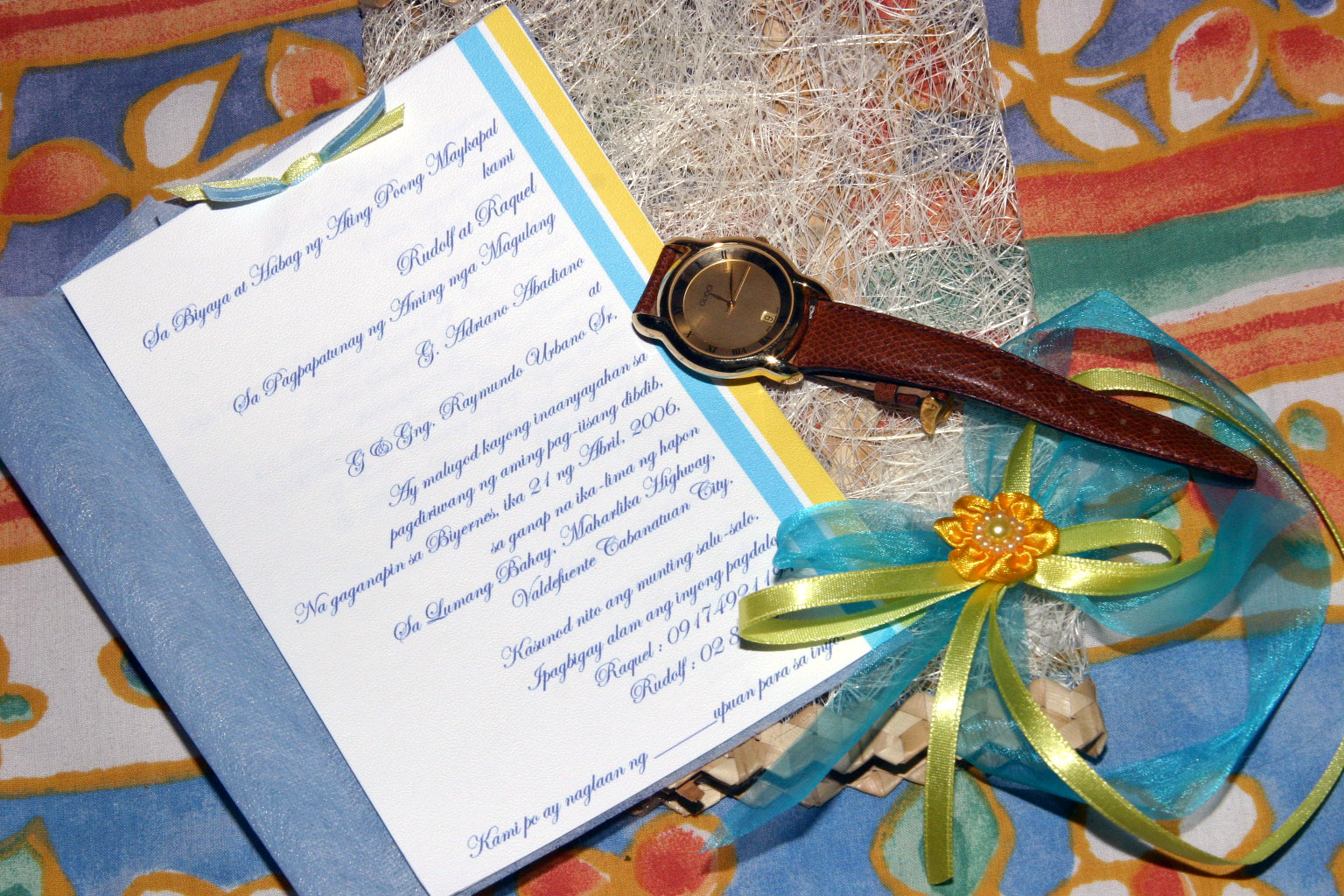 Wedding invitations tagalog wordings