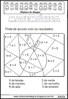 Atividades de matemática