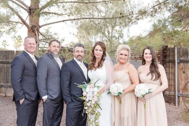 Shenandoah Mill Wedding Party Portrait