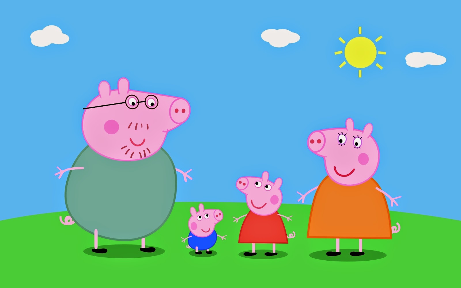 Lo stesso discorso delle "Winx" valse e vale ancora tutt oggi anche per "Peppa Pig" Nel 2004 la serie della E1 Kids arriv² negli U S A grazie a Cartoon