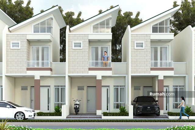 model rumah minimalis 2 lantai sederhana