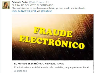 EL FRAUDE ELECTRÓNICO NEO ELECTORAL