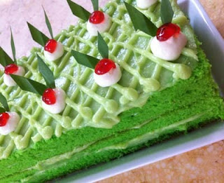 Resep cake pandan lembut 