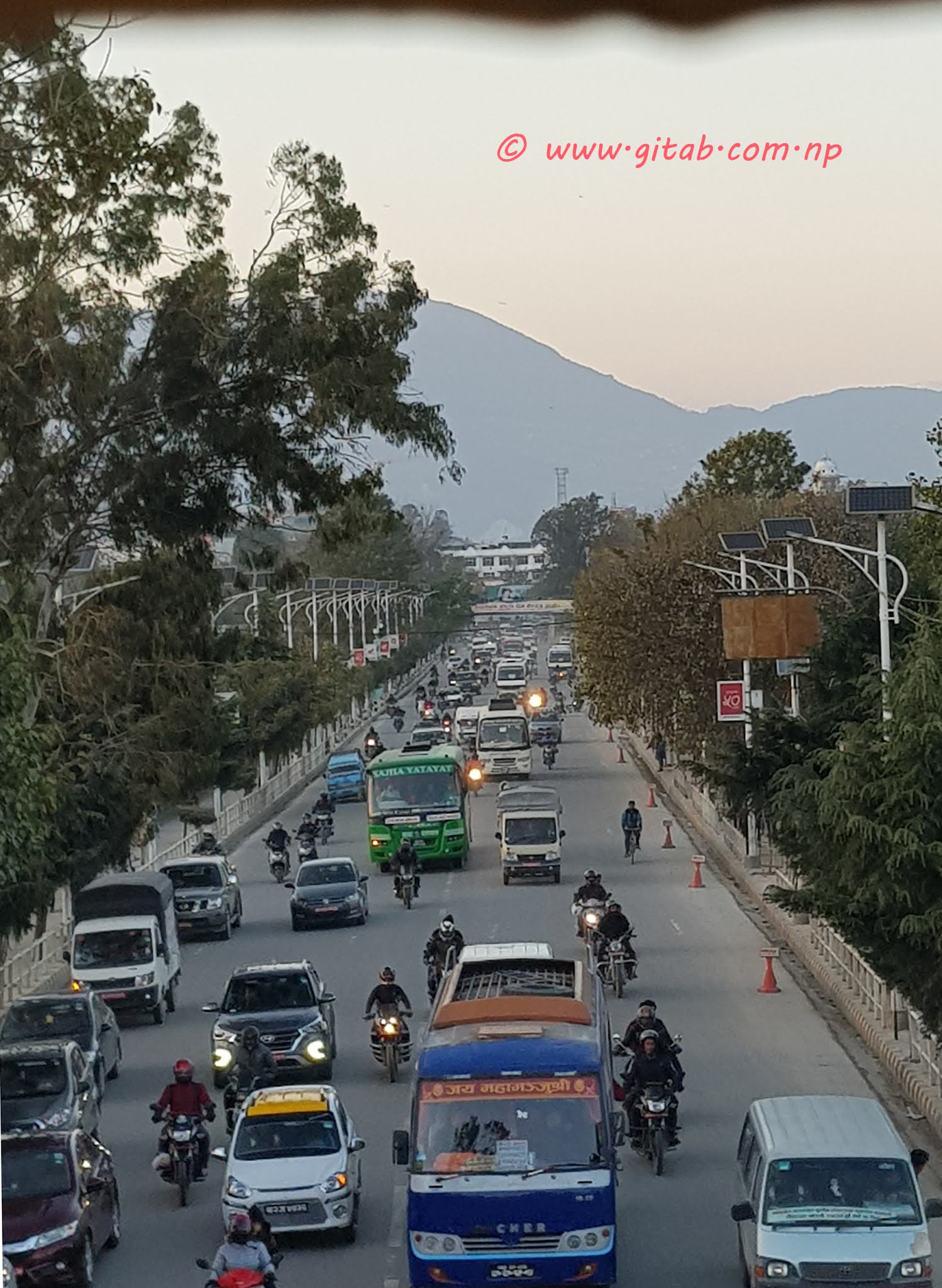 When the Nature smiles, Kathmandu Nepal