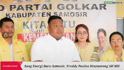 Daftar Calon Bupati ke Partai Golkar, Energi Baru Samosir Freddy Paulus Situmorang: Suara Rakyat adalah Suara Tuhan 