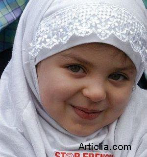 Cute Muslim babies girl pictures