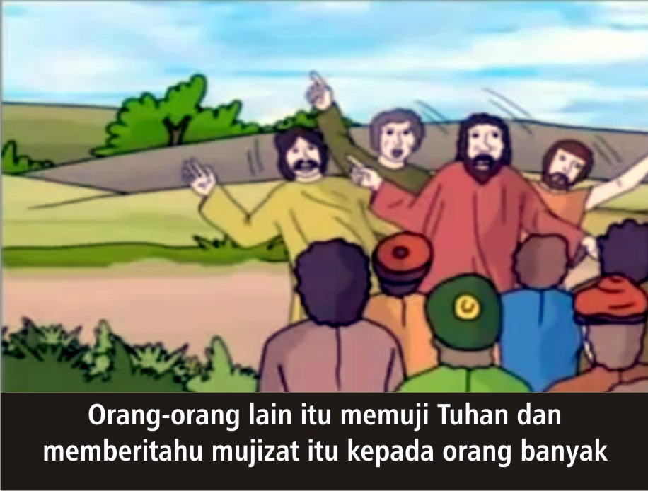 Komik Alkitab Anak: Tuhan Yesus Menyembuhkan Orang Tuli