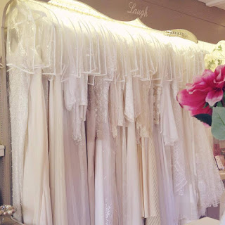 Inside our vintage bridal boutique in Bolton Lancashire