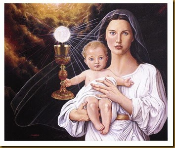 MARIA Y LA EUCARISTÍA