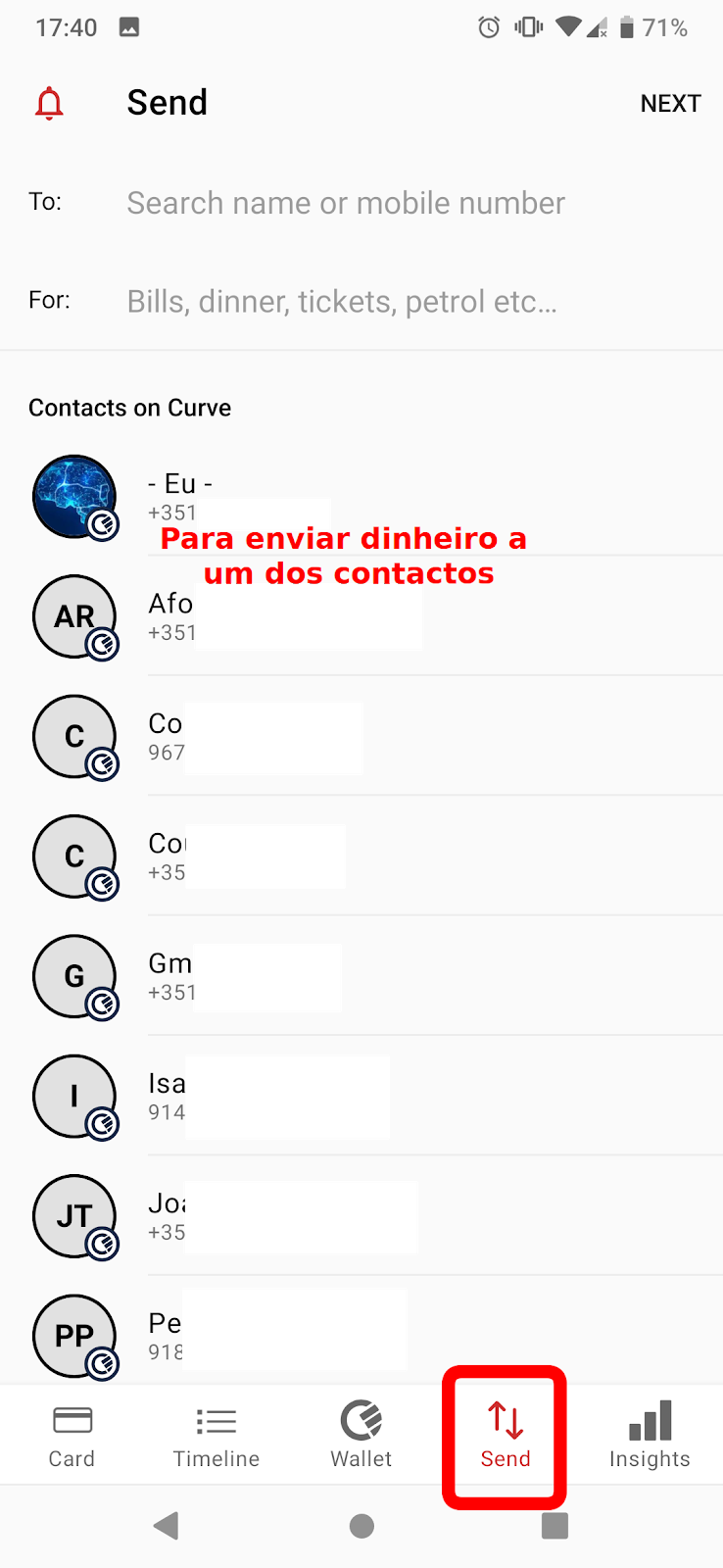 Cartão Curve - Todos os cartões de crédito e débito num só 