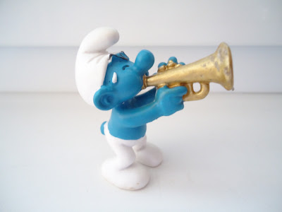 Smurf Figure Trumpeter 1974