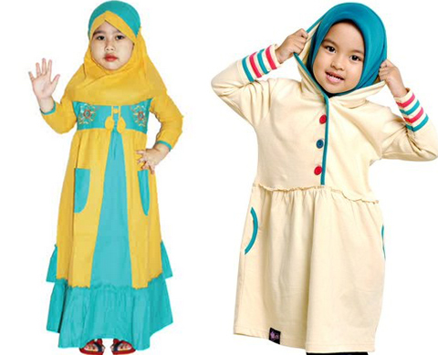 model busana muslim anak perempuan