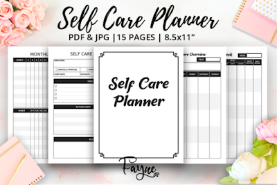 Self Care Planner KDP Template