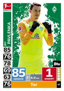 Match Attax Bundesliga 2018-2019 SV Werder Bremen Set