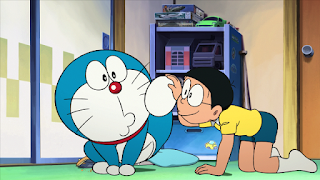 Gambar kartun lucu Doraemon dan Nobita