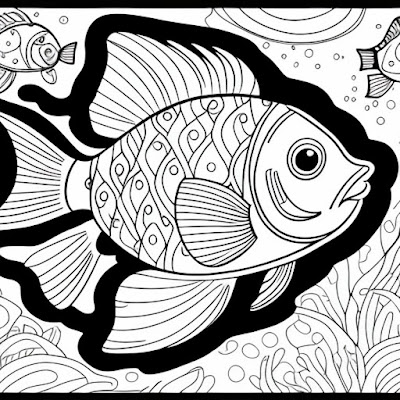 the rainbow fish coloring sheet, free rainbow fish coloring page