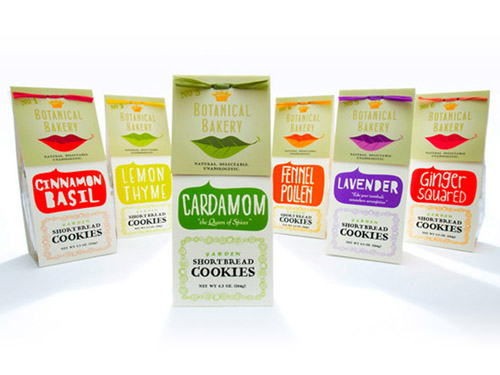 Botanical Bakery Packaging
