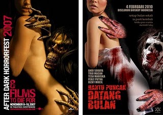 hantu puncak datang bulan vs after dark horrorfest